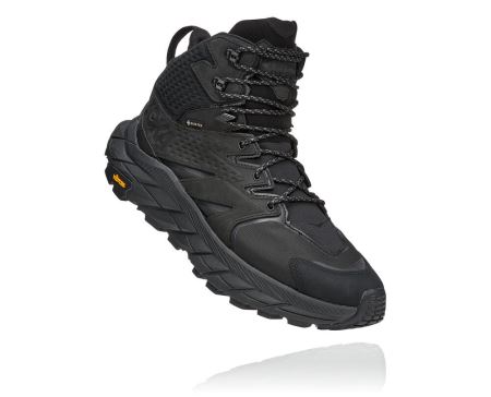 Hoka One One Anacapa Mid GORE-TEX - Sapatos De Caminhada Homem Pretas / Pretas | PT-5wFKx0t